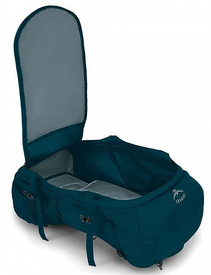 Рюкзак Osprey Farpoint Trek 55 Petrol Blue - Фото 7 большая