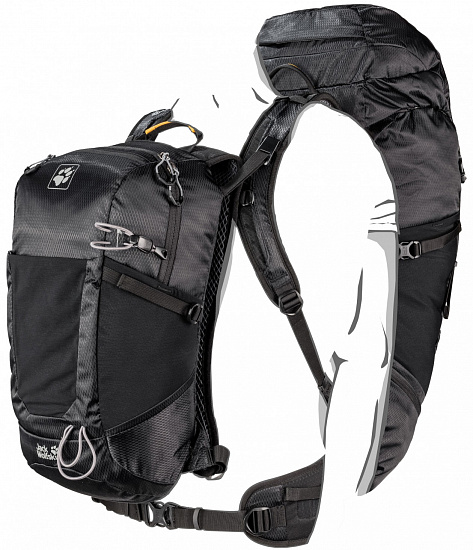 Рюкзак Jack Wolfskin Kalari Trail 36 Dark Spruce - Фото 5 большая