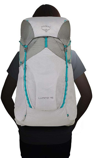 Рюкзак женский Osprey Lumina 45 Cyan Silver - Фото 5 большая