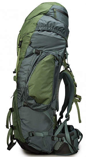 Рюкзак Bergans Alpinist 110 Medium Green/Dark Green - Фото 4 большая