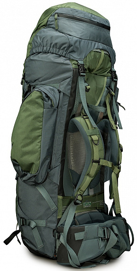 Рюкзак Bergans Alpinist 110 Medium Green/Dark Green - Фото 5 большая