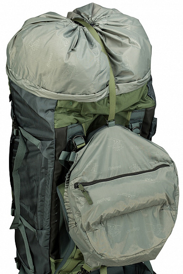 Рюкзак Bergans Alpinist 110 Medium Green/Dark Green - Фото 8 большая