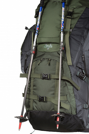 Рюкзак Bergans Alpinist 110 Medium Green/Dark Green - Фото 16 большая