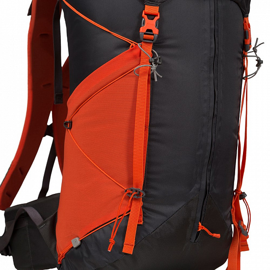 Рюкзак Bergans Helium 40 Solid Charcoal/Koi Orange - Фото 2 большая