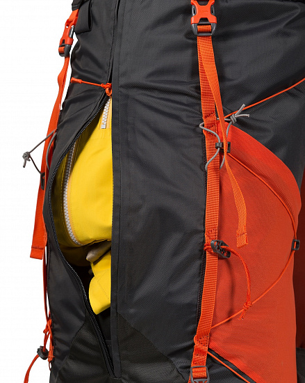 Рюкзак Bergans Helium 40 Solid Charcoal/Koi Orange - Фото 5 большая