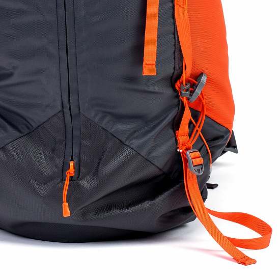 Рюкзак Bergans Helium 55 Solid Charcoal/Koi Orange - Фото 7 большая