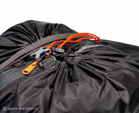 Рюкзак Bergans Helium 55 Solid Charcoal/Koi Orange - Фото 11 большая
