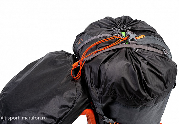 Рюкзак Bergans Helium 55 Solid Charcoal/Koi Orange - Фото 12 большая