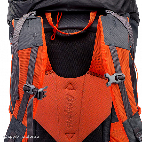 Рюкзак Bergans Helium 55 Solid Charcoal/Koi Orange - Фото 13 большая