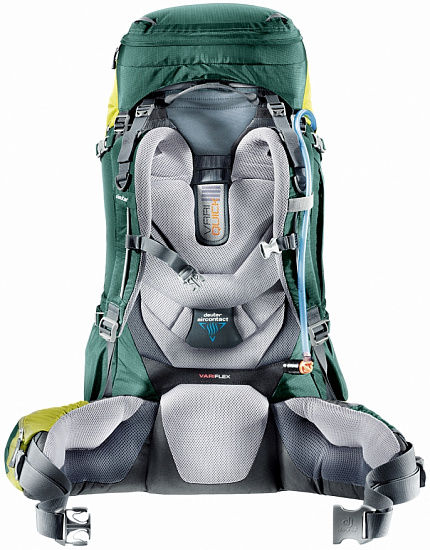 Рюкзак Deuter Aircontact 45+10 moss-navy - Фото 3 большая