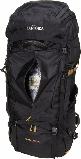 Рюкзак Tatonka Yukon 60+10 Black - Фото 7 большая