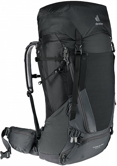 Рюкзак женский Deuter Futura Air Trek 55+10 SL Black/Graphite - Фото 1 большая