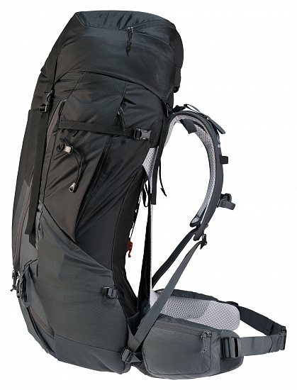 Рюкзак женский Deuter Futura Air Trek 55+10 SL Black/Graphite - Фото 4 большая