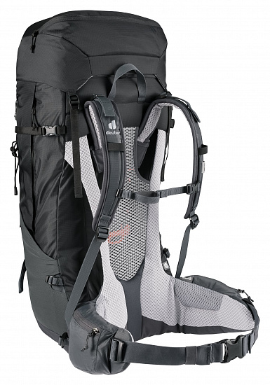 Рюкзак женский Deuter Futura Air Trek 55+10 SL Black/Graphite - Фото 5 большая