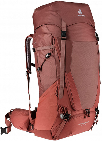Рюкзак женский Deuter Futura Air Trek 55+10 SL Redwood/Lava - Фото 1 большая
