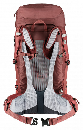 Рюкзак женский Deuter Futura Air Trek 55+10 SL Redwood/Lava - Фото 2 большая