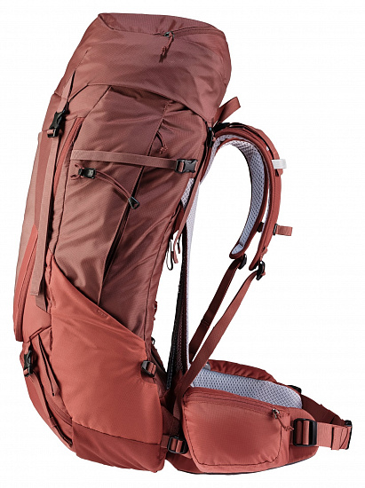 Рюкзак женский Deuter Futura Air Trek 55+10 SL Redwood/Lava - Фото 4 большая
