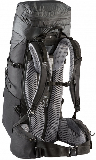 Рюкзак Deuter Aircontact Lite 40+10 Graphite/Black - Фото 2 большая