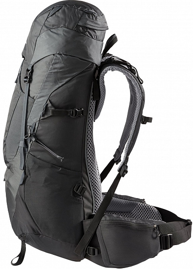 Рюкзак Deuter Aircontact Lite 40+10 Graphite/Black - Фото 4 большая
