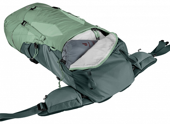 Рюкзак женский Deuter Aircontact Lite 45+10 SL Aloe/Forest - Фото 6 большая