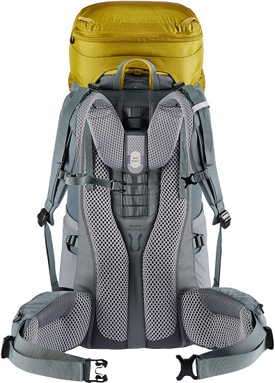 Рюкзак Deuter Aircontact Lite 50+10 Turmeric/Teal - Фото 2 большая