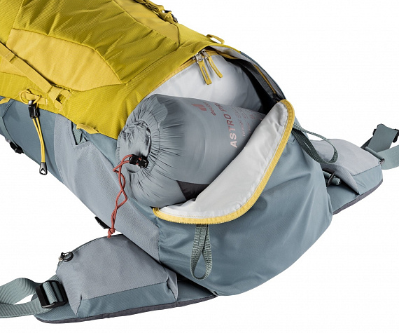 Рюкзак Deuter Aircontact Lite 50+10 Turmeric/Teal - Фото 7 большая