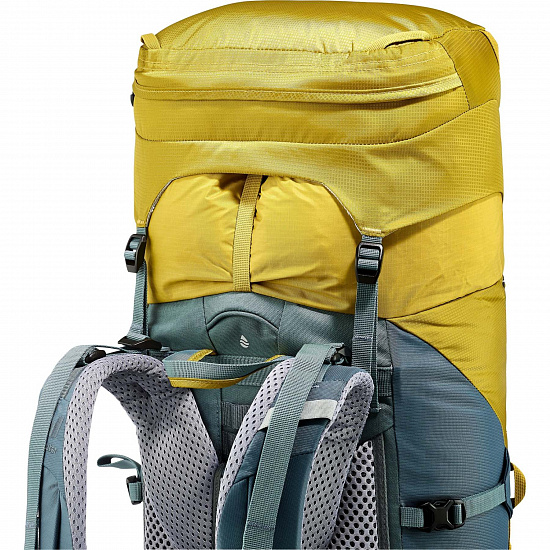 Рюкзак Deuter Aircontact Lite 50+10 Turmeric/Teal - Фото 8 большая
