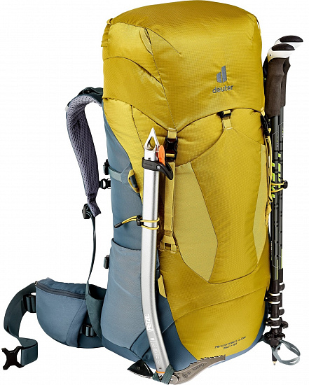 Рюкзак Deuter Aircontact Lite 50+10 Turmeric/Teal - Фото 9 большая