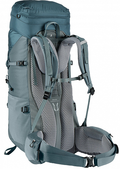 Рюкзак Deuter Aircontact Lite 50+10 Arctic/Teal - Фото 4 большая