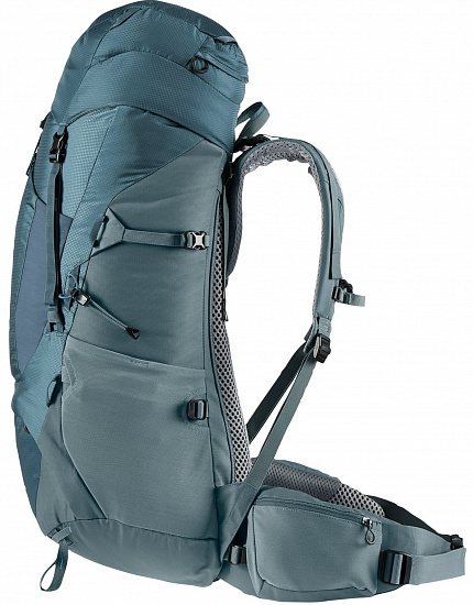 Рюкзак Deuter Aircontact Lite 50+10 Arctic/Teal - Фото 5 большая