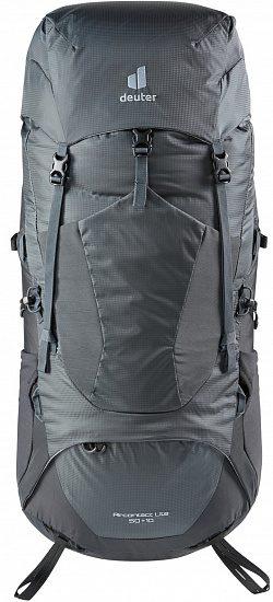 Рюкзак Deuter Aircontact Lite 50+10 Graphite/Black - Фото 6 большая