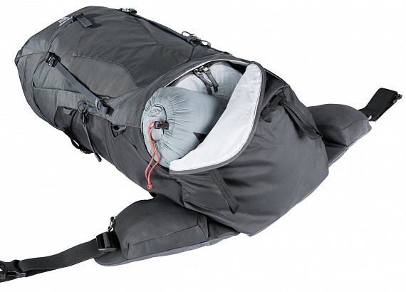 Рюкзак Deuter Aircontact Lite 50+10 Graphite/Black - Фото 8 большая