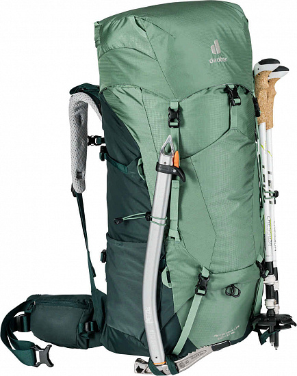Рюкзак женский Deuter Aircontact Lite 60+10 SL Aloe/Forest - Фото 8 большая