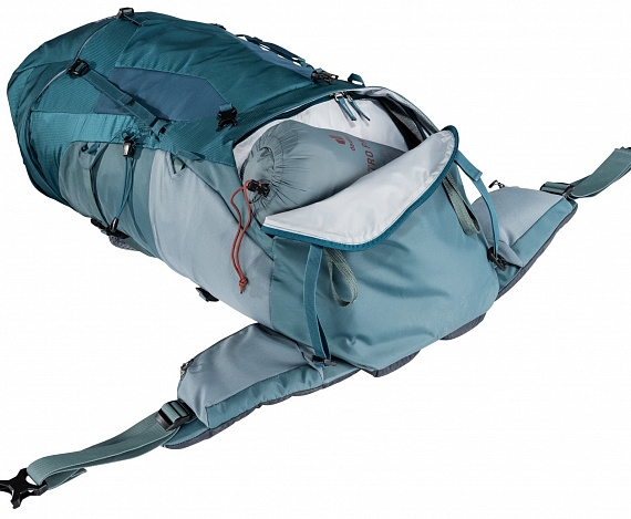 Рюкзак Deuter Aircontact Lite 65+10 Arctic/Teal - Фото 8 большая