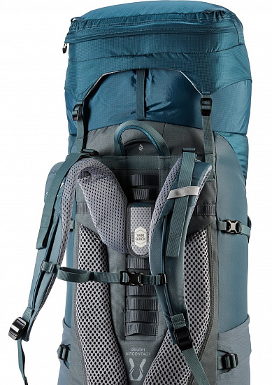 Рюкзак Deuter Aircontact Lite 65+10 Arctic/Teal - Фото 9 большая