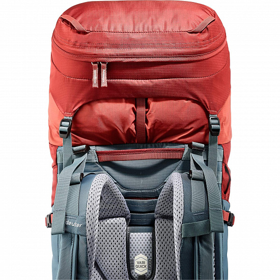Рюкзак Deuter Aircontact 45+10 Lava/Teal - Фото 10 большая
