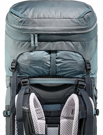 Рюкзак женский Deuter Aircontact 50+10 SL Shale/Graphite - Фото 10 большая