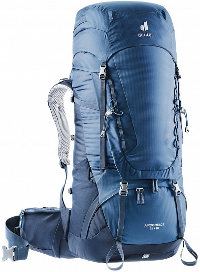 Рюкзак Deuter Aircontact 55+10 Midnight/Navy - Фото 1 большая
