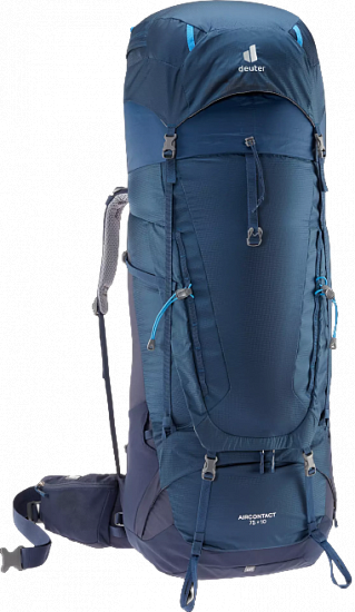 Рюкзак Deuter Aircontact 75+10 Midnight/Navy - Фото 4 большая