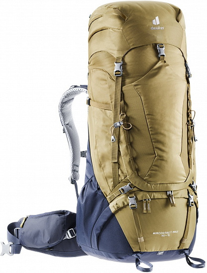 Рюкзак Deuter Aircontact Pro 60+15 Clay/Navy - Фото 1 большая
