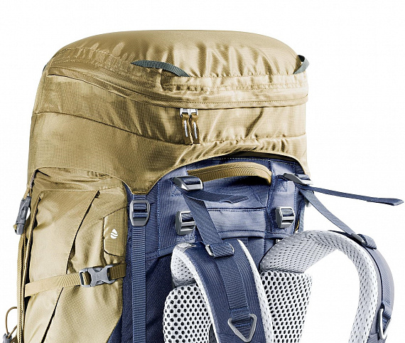 Рюкзак Deuter Aircontact Pro 60+15 Clay/Navy - Фото 3 большая