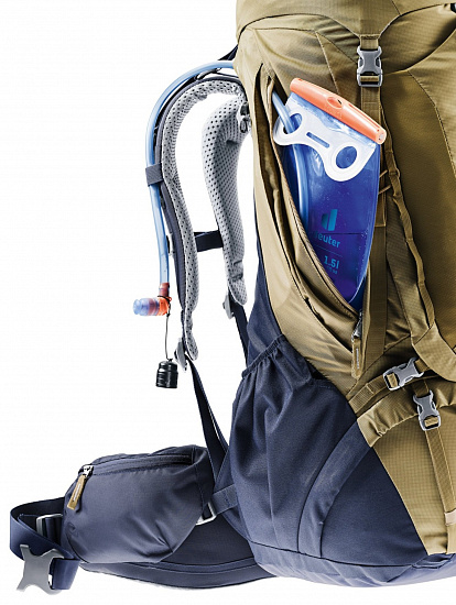 Рюкзак Deuter Aircontact Pro 60+15 Clay/Navy - Фото 6 большая