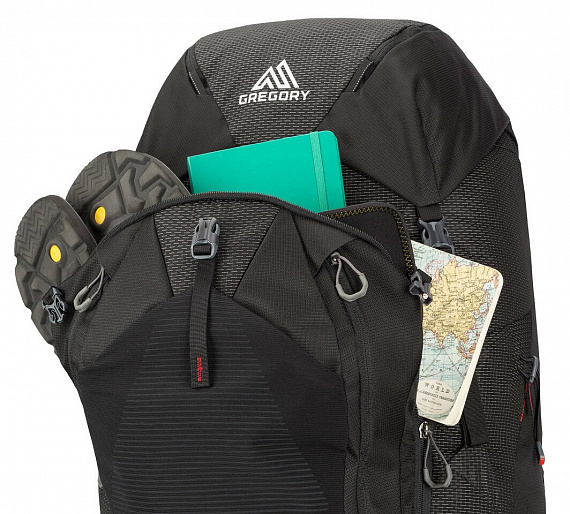 Рюкзак Gregory Baltoro 95 Pro Volcanic Black - Фото 4 большая