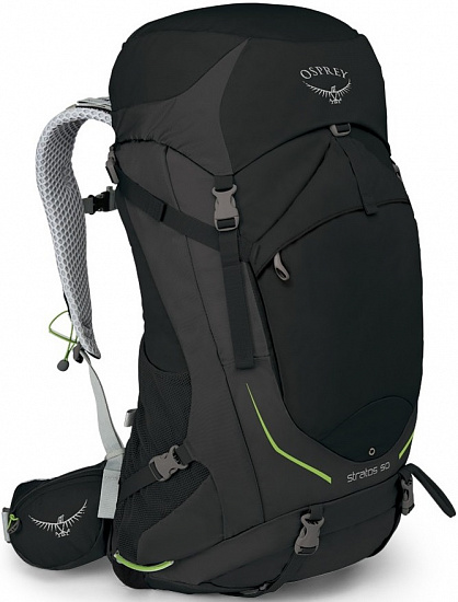 Рюкзак Osprey Stratos 50 Black - Фото 1 большая