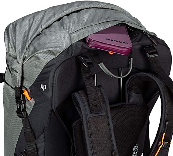 Рюкзак Mammut Ducan Spine 50-60L Sunlight/Black - Фото 6 большая