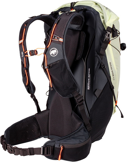 Рюкзак Mammut Ducan Spine 28-35L Sunlight/Black - Фото 2 большая