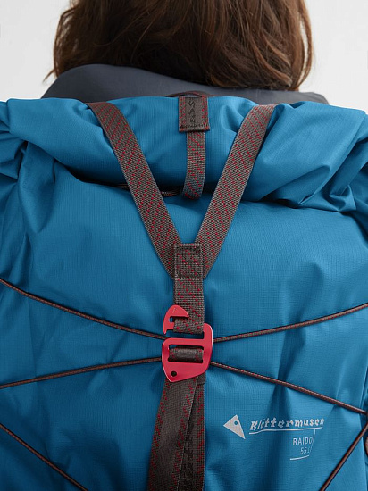 Рюкзак Klattermusen Raido 55L Blue Sapphire - Фото 7 большая