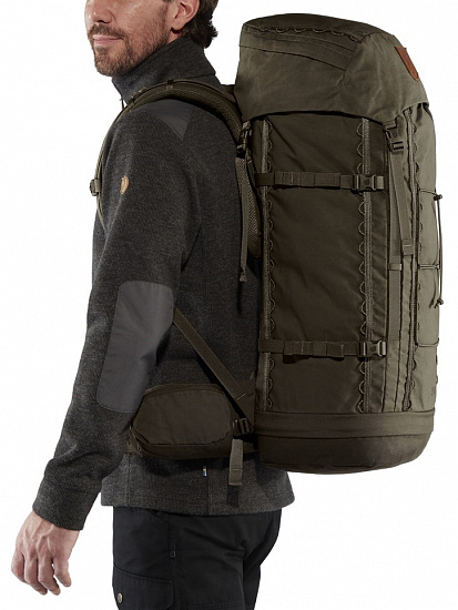 Рюкзак Fjallraven Singi 48 Dark Olive - Фото 9 большая