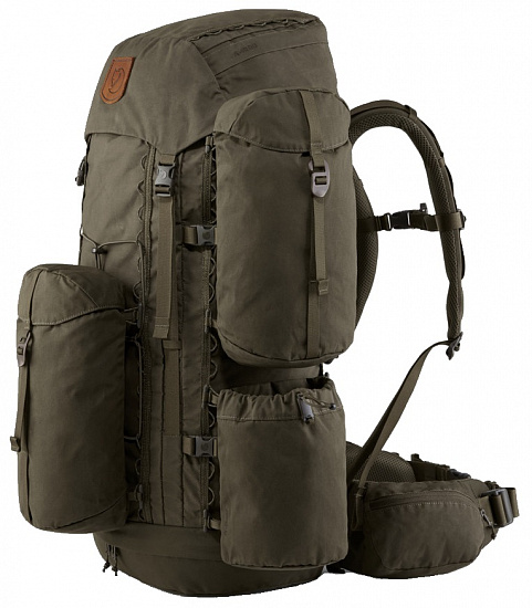 Рюкзак Fjallraven Singi 48 Dark Olive - Фото 10 большая