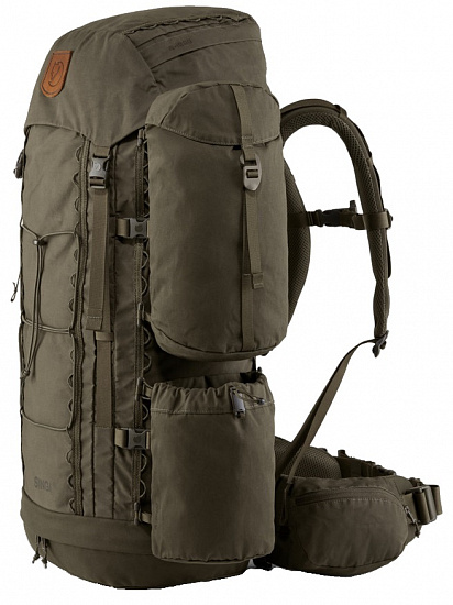 Рюкзак Fjallraven Singi 48 Dark Olive - Фото 11 большая